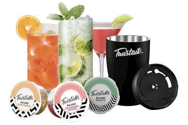 Bacardi Cocktail Pods powered by Twistails